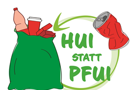Logo der Hui statt Pfui Aktion