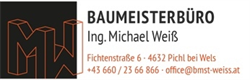 Logo Baumeister Ing. Michael Weiß